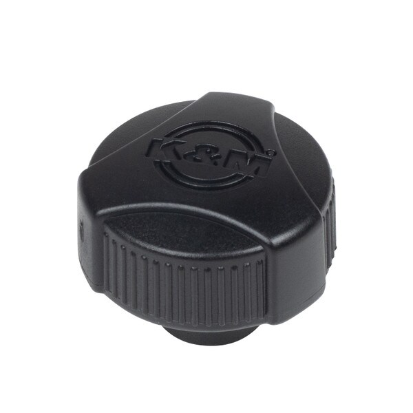 Main product image for K&M 03.22.696.55 Black Knob for 18880242-7871